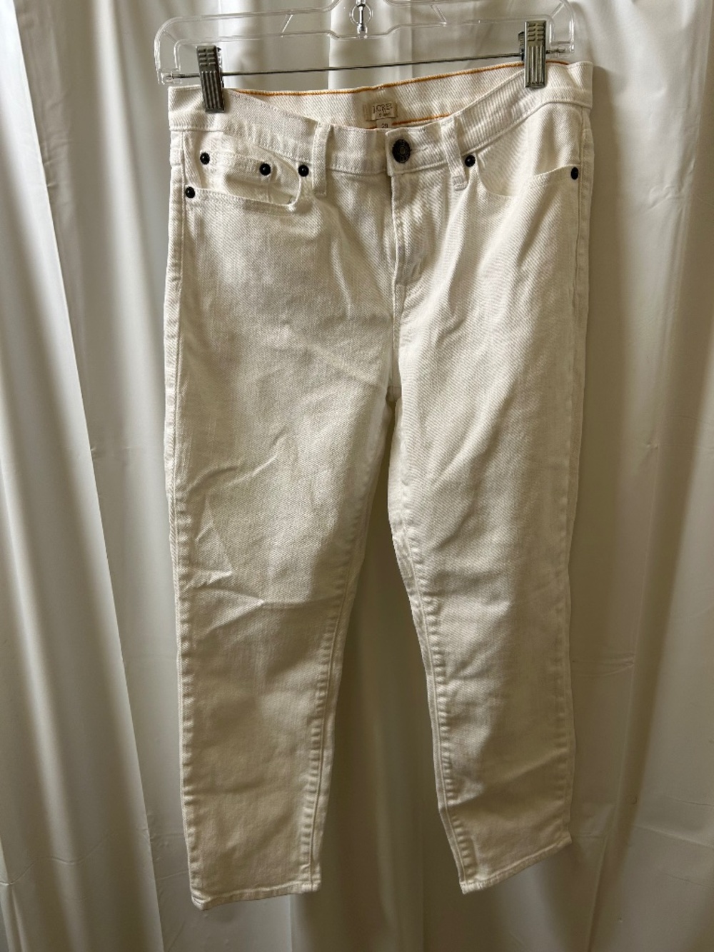 J.Crew White Denim Jeans